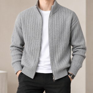 Men’s Extra-Thick Zip Cardigan